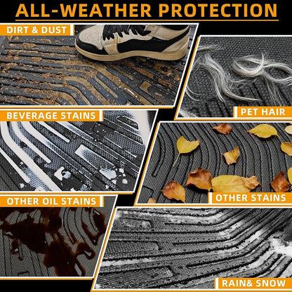 Floor Mats for Toyota 4Runner 2003 2004 2005 2006 2007 2008 2009,4th gen 4runner Floor Mats for 4Runner SR5 | Limited, TPE Floor Liners Front & Rear Row(FIT for 5&7 Seats)