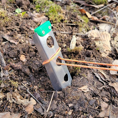 Ultralight Backpacking Trowel, 0.48 oz (13.5g) Grass Green