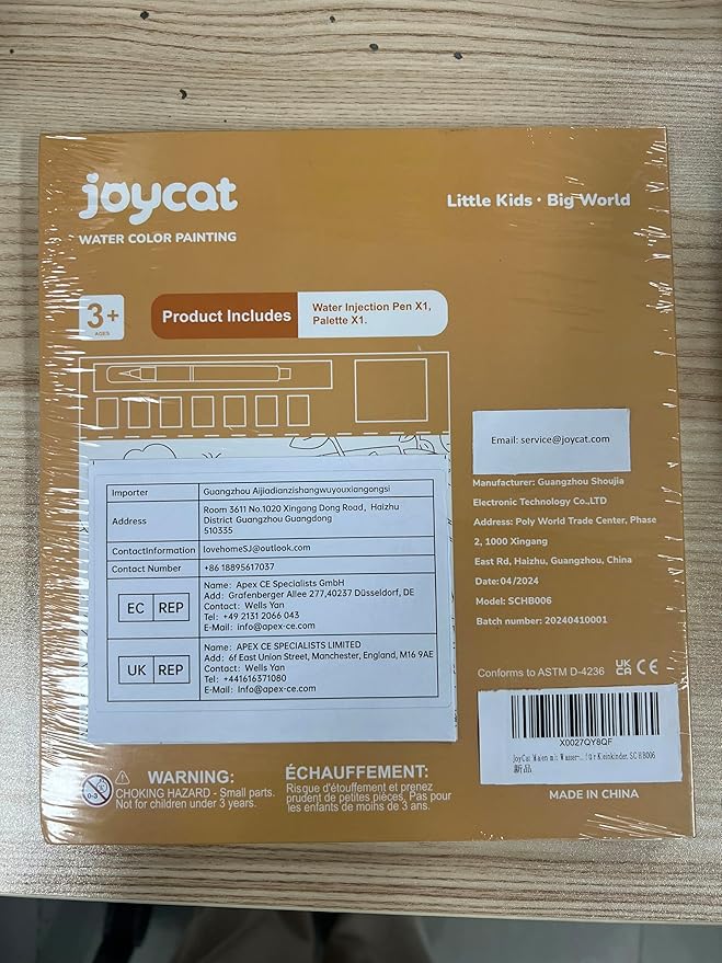 JoyCat Paint with Water Coloring Books for Toddlers, Watercolor Painting Sets for Kids Ages 3-5 4-8, Arts and Crafts Drawing Activities Toy Birthday Gift for Boys Girls (Common Knowledge)