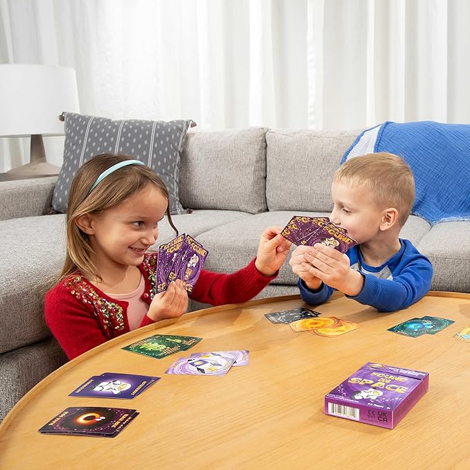 Celestial Buddies Found in Space Card Game | Space-Themed Old Maid - Fun Educational Game for 2-6 Players, Kids Ages 3+ | STEM Learning, Planets, & Space Exploration