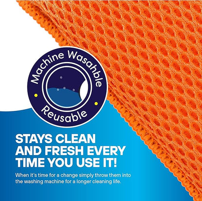 SCRUBIT Reusable Sponges for Dishes