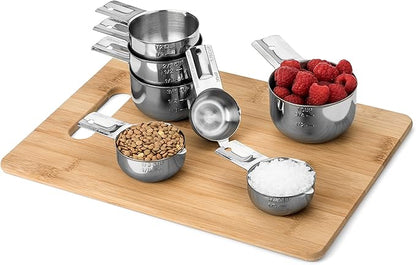 Hudson Essentials Stainless Steel Measuring Cups Set