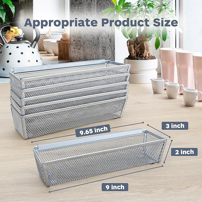 Smgmg Silverware Drawer Organizer, Cutlery Drawer Organizer, 6 Pack Utensil
