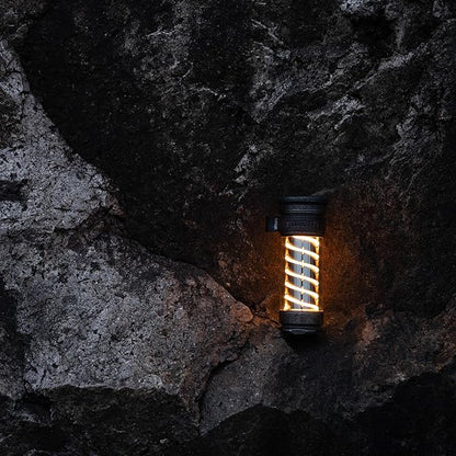 Barebones Edison Light Stick ??Tumbled Steel, USB Rechargeable LED Lantern and Flashlight with 7 Modes, 40+ Hour Run Time, Camping Essentials with Magnetic Base